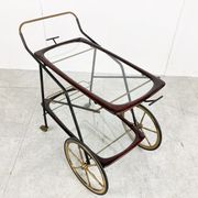 Vintage italian serving trolley, 1950s