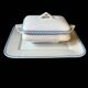 Lustucru Sarreguemines serving platter set