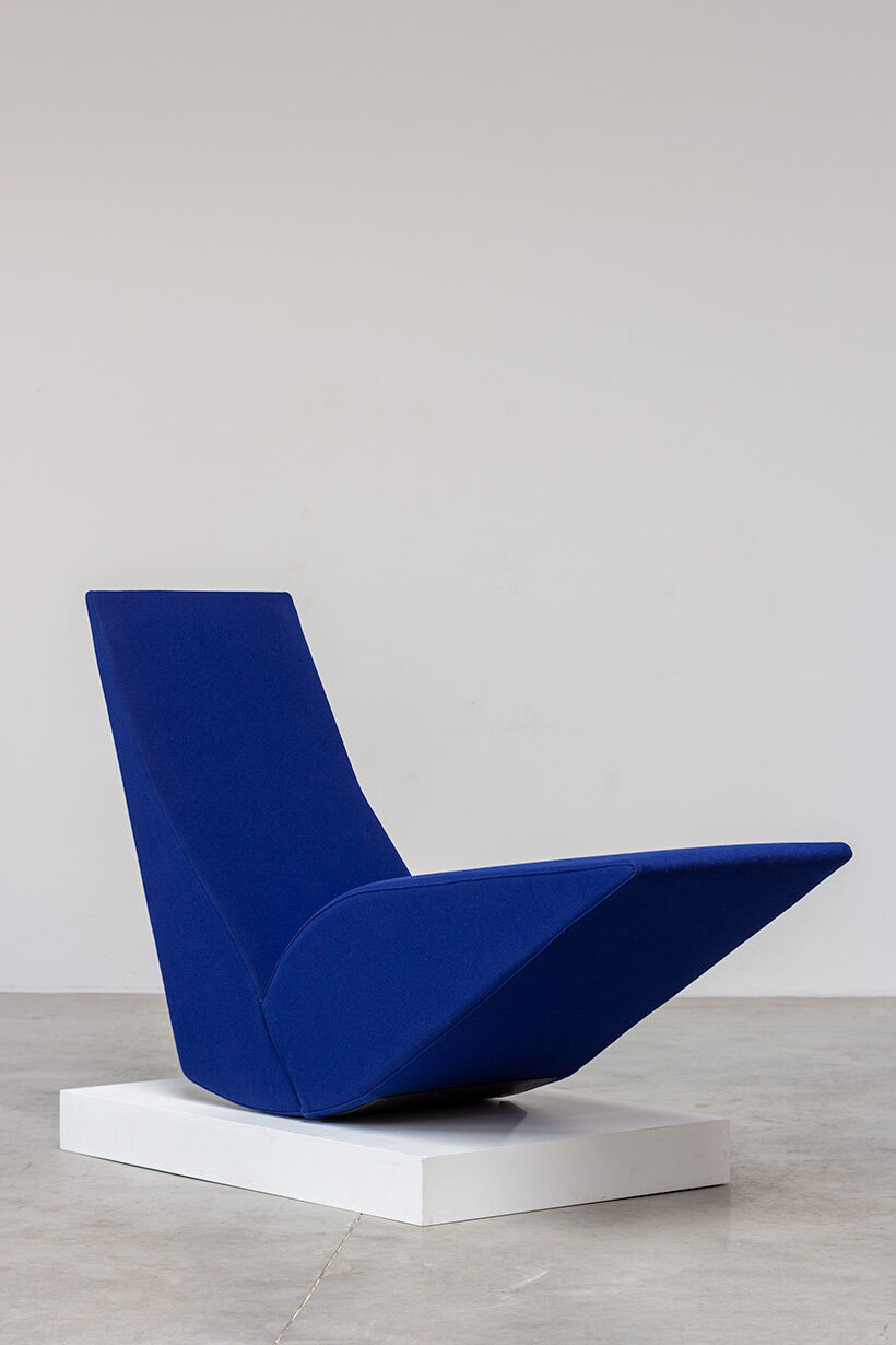 Tom Dixon rocking chair design Bird Cappellini 1990