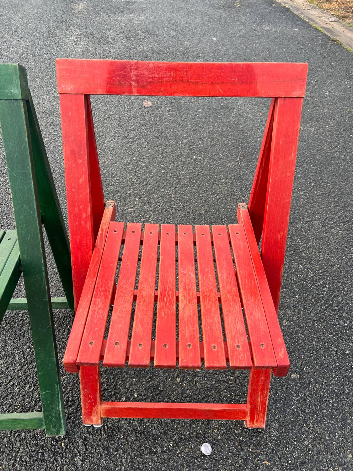 Pair of Aldo Jacober chairs
