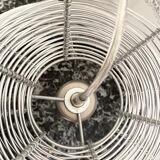 Wired metal suspension