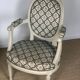 Pair of medallion chairs Louis XVI