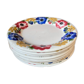 Set of 8 Ginori dessert plates