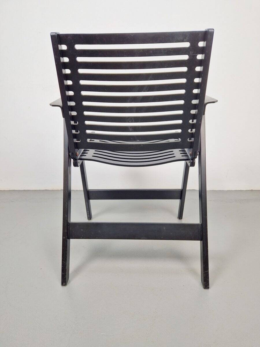 Vintage Black Garden Chair by Niko Kralj for Rex, 1960s