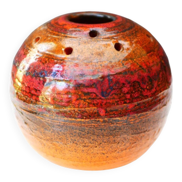 Mid-century art pottery vase in ceramic from Tilgmans