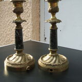 PAIR OF CANDLE HOLDERS XIXEME