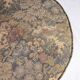Pouf tapissé style tapisserie verdure, France, fin XIXe
