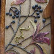 Art Nouveau wall cabinet