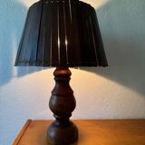 Large teak lamp from the 60s