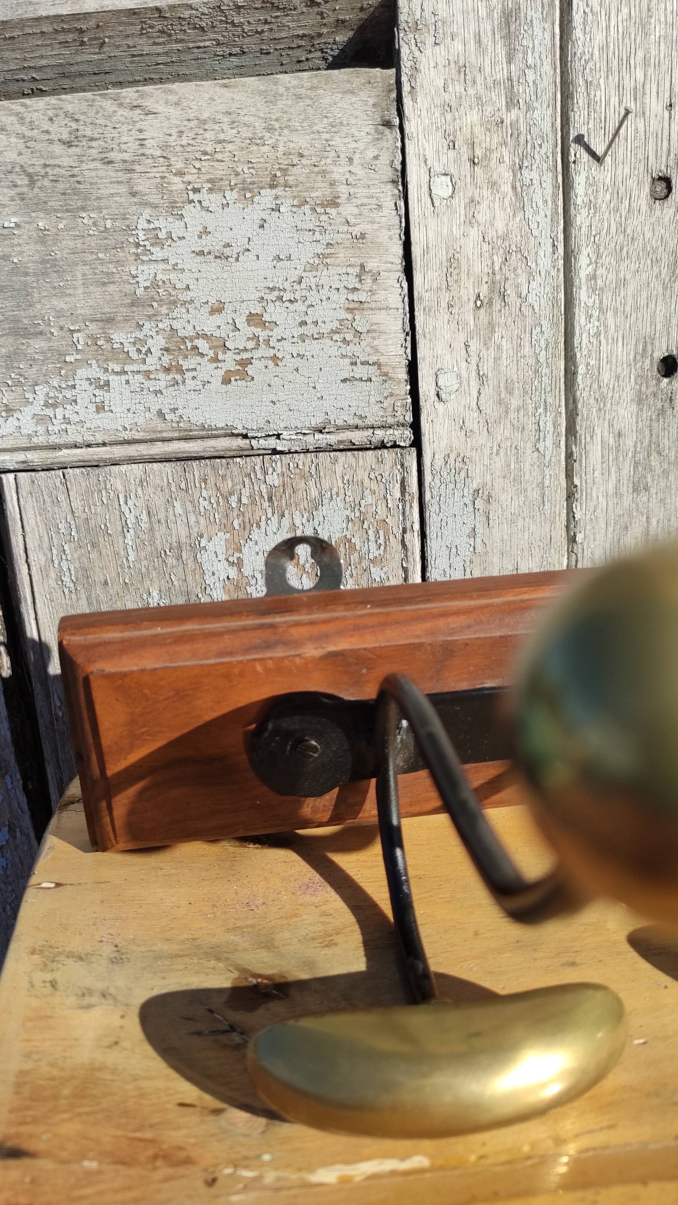 Vintage wall coat rack