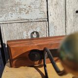 Vintage wall coat rack