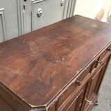 Buffet sapin ancien campagnard bohême 1900s