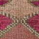 3x10 Pink & Cream Turkish Vintage Runner Rug, 100x317Cm
