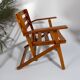 Pair of vintage deck chairs from the 1970s by Reguitti.