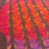 Tapis scandinave vintage des années 70 tissé à la main