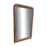 Louis Philippe period mirror with 19th leaf