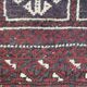 Vintage afghan carpet belutch 89x147 cm