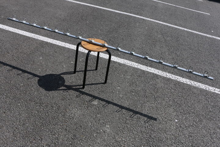 School coat rack 16 hooks