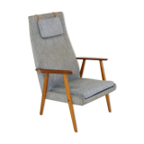 Scandinavian beech armchair, Sweden, 1950