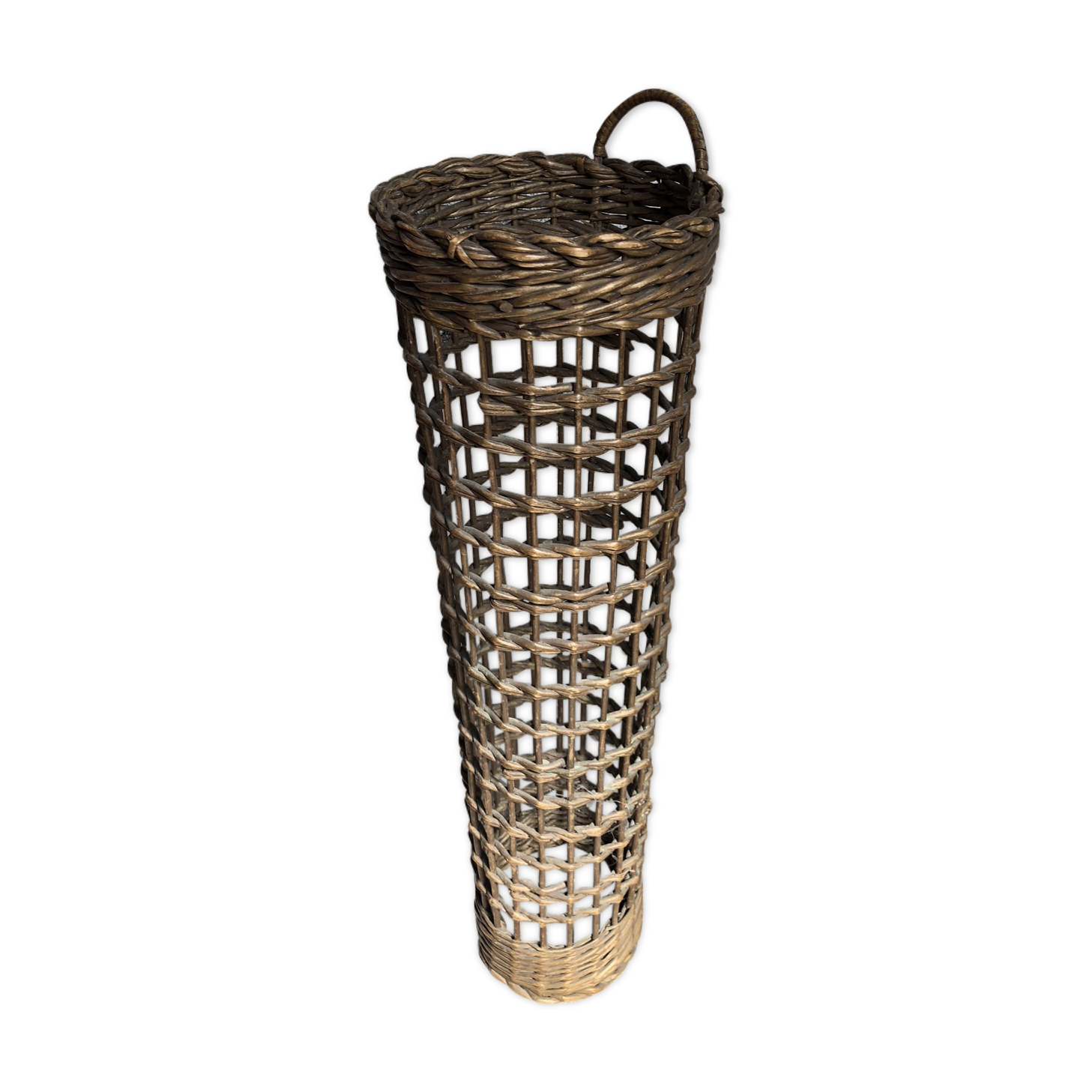 Door umbrella vintage rattan