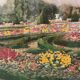 Tableau parc du chateau de Versailles Henri Martin