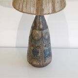 Large stoneware lamp by Jc Courjault for Keraluc