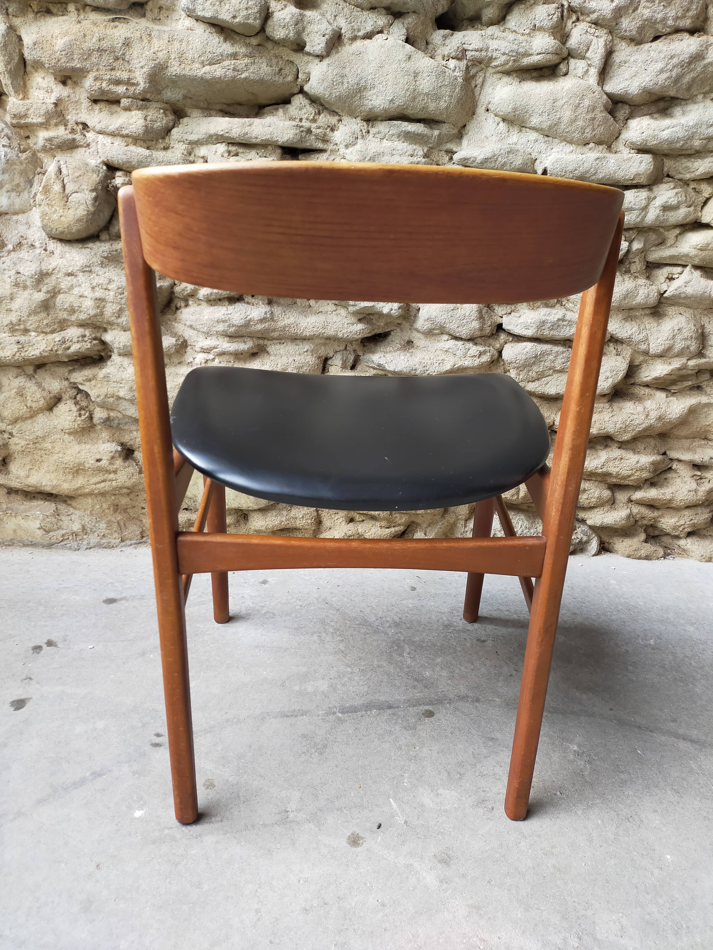 4 Danish Farstrup chairs