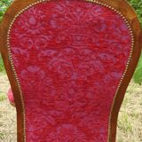 Restored Voltaire armchair