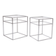 Side Tables “Abstracta” system designed by Poul Cadovius 1960s