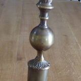 Golden metal lamp base