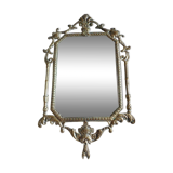 Miroir en bronze 21x35cm