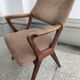 fauteuil danois en teck
