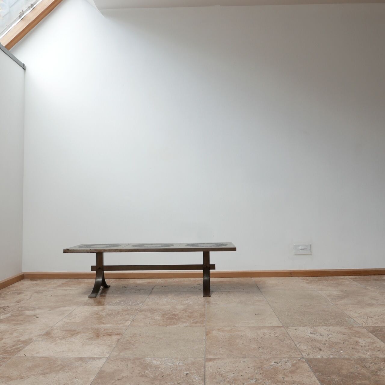 Mid-century brutalist coffee table