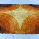 Colourful woolen carpet by Bergoss, Netherlands 1960's