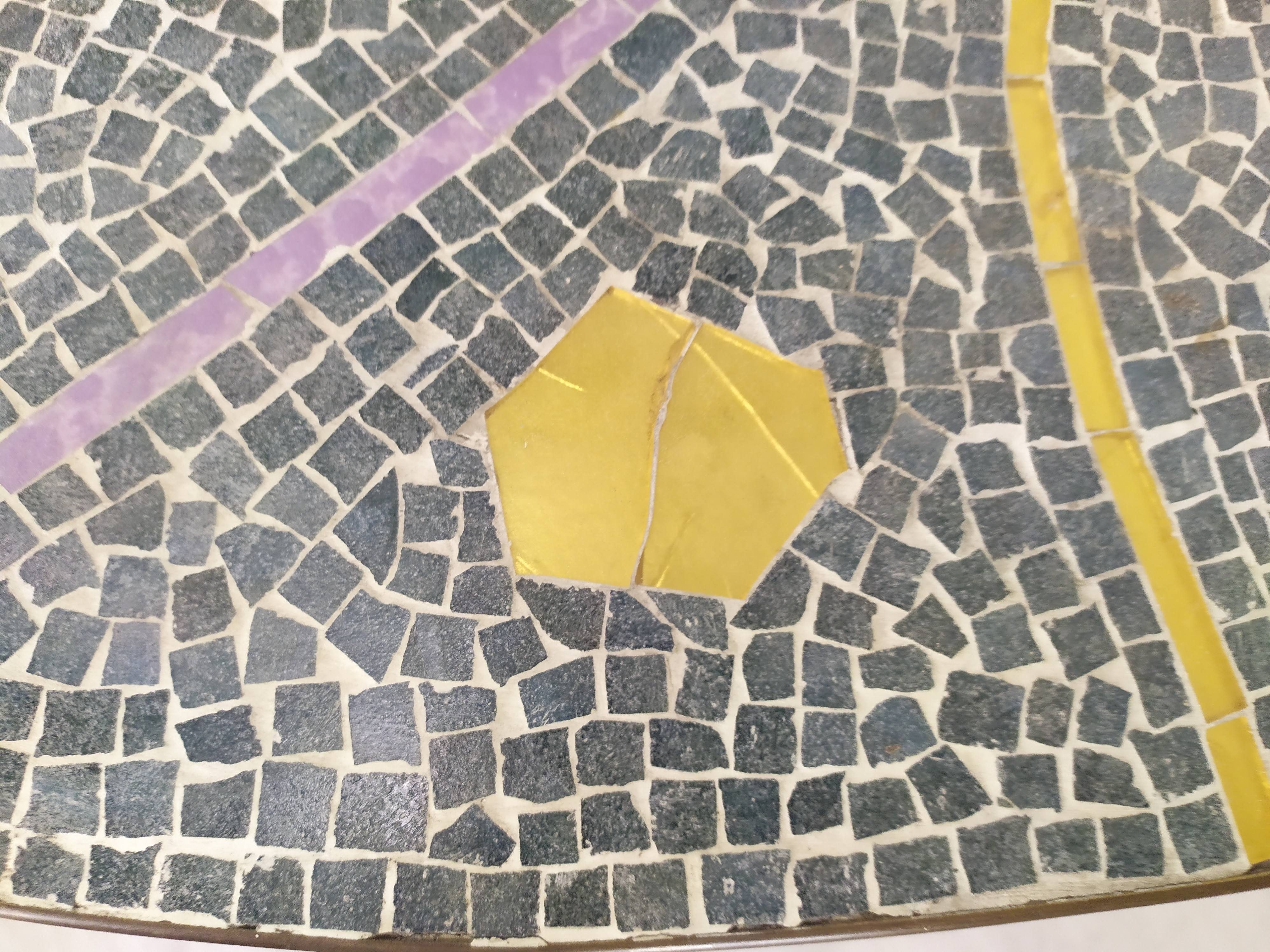 Berthold Muller mosaic table