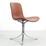 Set of 4 Scandinavian chairs model PK9 original edition K. Christiansen