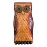 Vintage umbrella stand in the shape of an owl