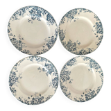 Flat plates made of St Amand Marie-Louise ironstone.