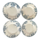 Flat plates made of St Amand Marie-Louise ironstone.