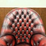 English Springvale Chesterfield Office Chair Oxlbood