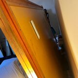 Art Deco headboard in wood and marquetry