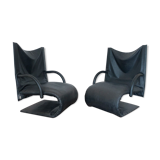 Set 2 Zen Armchairs by Claude Brisson, published by Ligne Roset