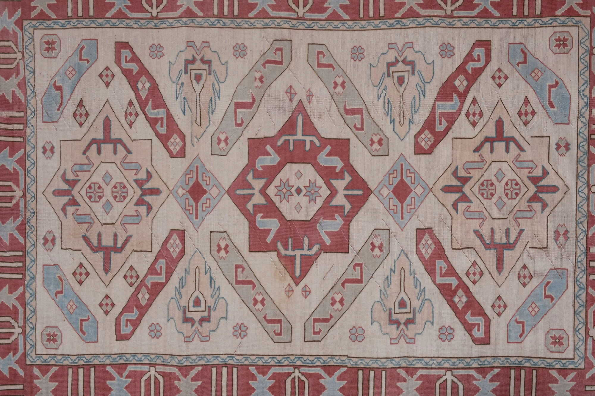 Hand knotted turkish oushak rug 175 X 257 cm
