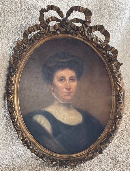 Huile sur toile Portrait