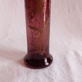 Old pink vase, Japanese art nouveau style