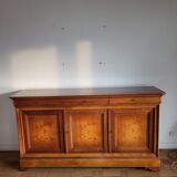 Bahut enfilade in solid cherry tree
