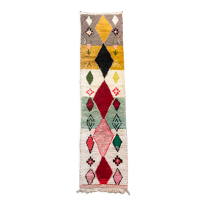 Tapis berbère marocain - losanges