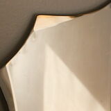 Bevelled wall mirror, old, art deco