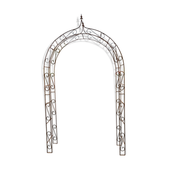 Wrought iron garden arch