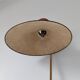 Scoubidou tripod floor lamp, Lunel style diabolo lampshade, 1950s
